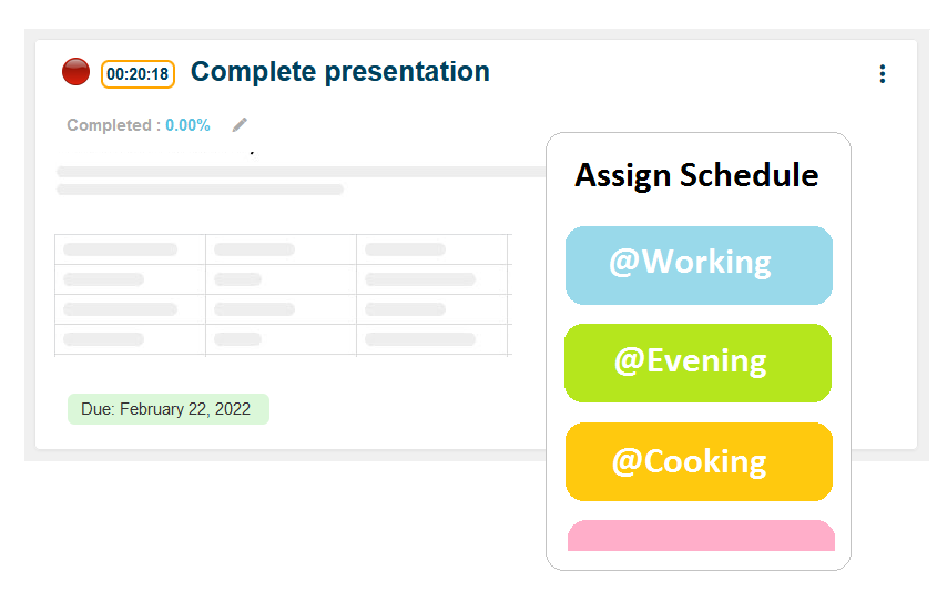 Skedbee Schedule Blocking